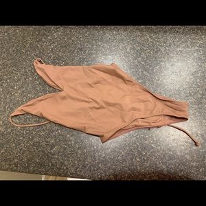 One piece bathing suit